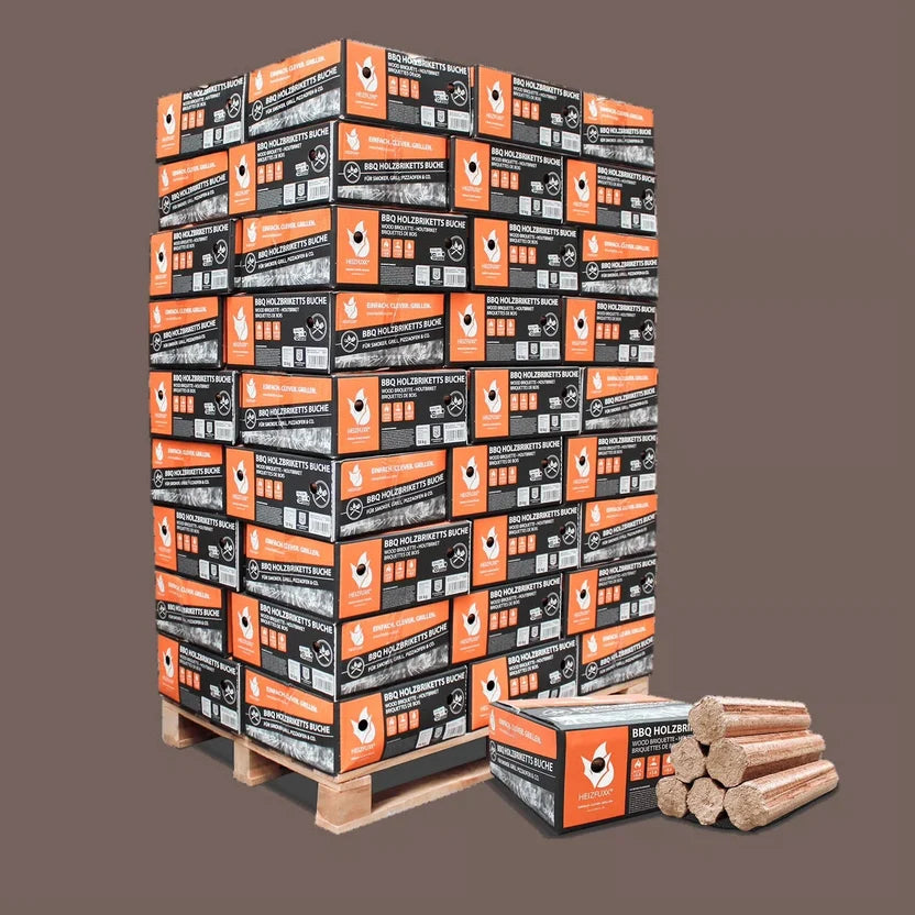 BBQ-Buchenholzbriketts 54 x 18 kg