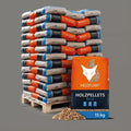 1 Palette – Holzpellets Blue ENplus A1 / 15 kg x 65 Sack, 975 kg