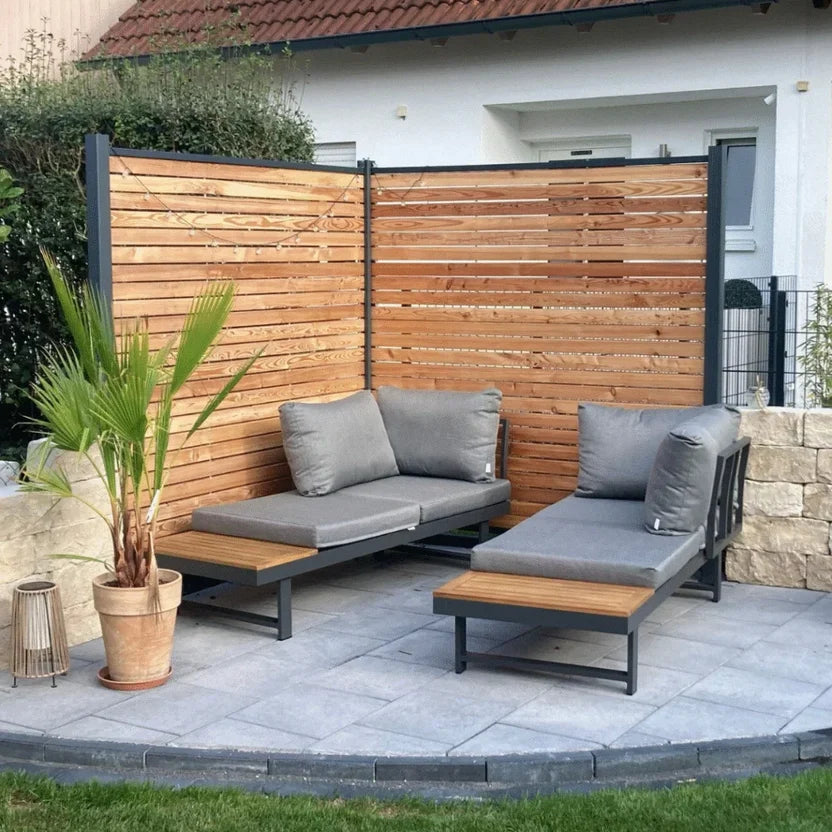 Steckzaun Taiga 180x180 cm – Lärche
