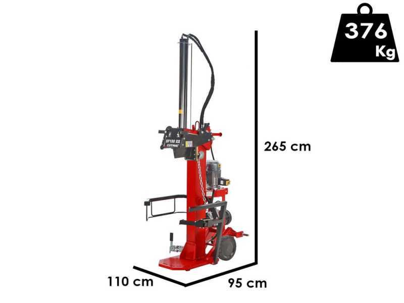 Docma SF180 380 + PTO XX – Holzspalter für Traktor – stehend