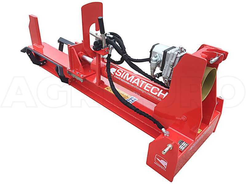 Simatech S350 – Liegender Holzspalter für Traktor – 35 t – Kolbenhub 800 mm