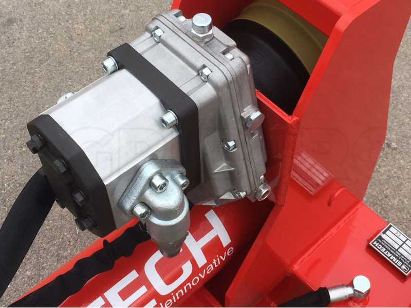 Simatech S350 – Liegender Holzspalter für Traktor – 35 t – Kolbenhub 800 mm