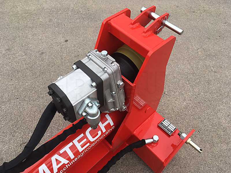 Simatech S350 – Liegender Holzspalter für Traktor – 35 t – Kolbenhub 800 mm